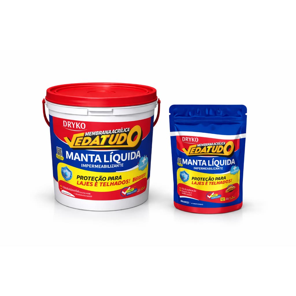 Vedatudo Manta Liquida Impermeabilizante Anti Infiltracao Dryko