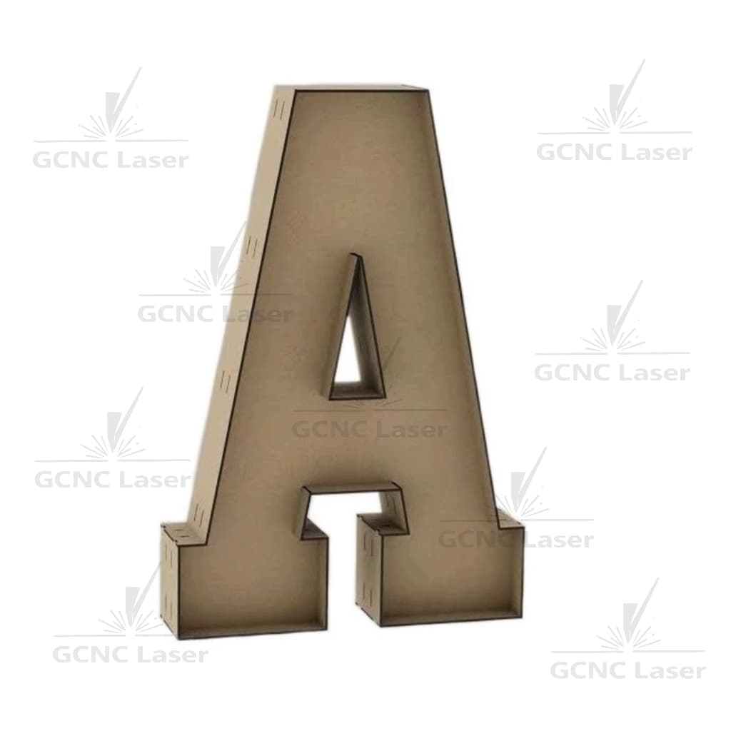 Letra Decorativa A a Z + Números 0 a 9 MDF 30cm | Letra Caixa 3D | Decoração Festa, Quarto e Eventos