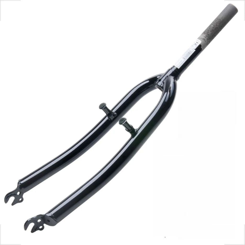 Garfo Sundown para Aro 26 - Preto Brilhante, Resistente e Compatível com V-Brake