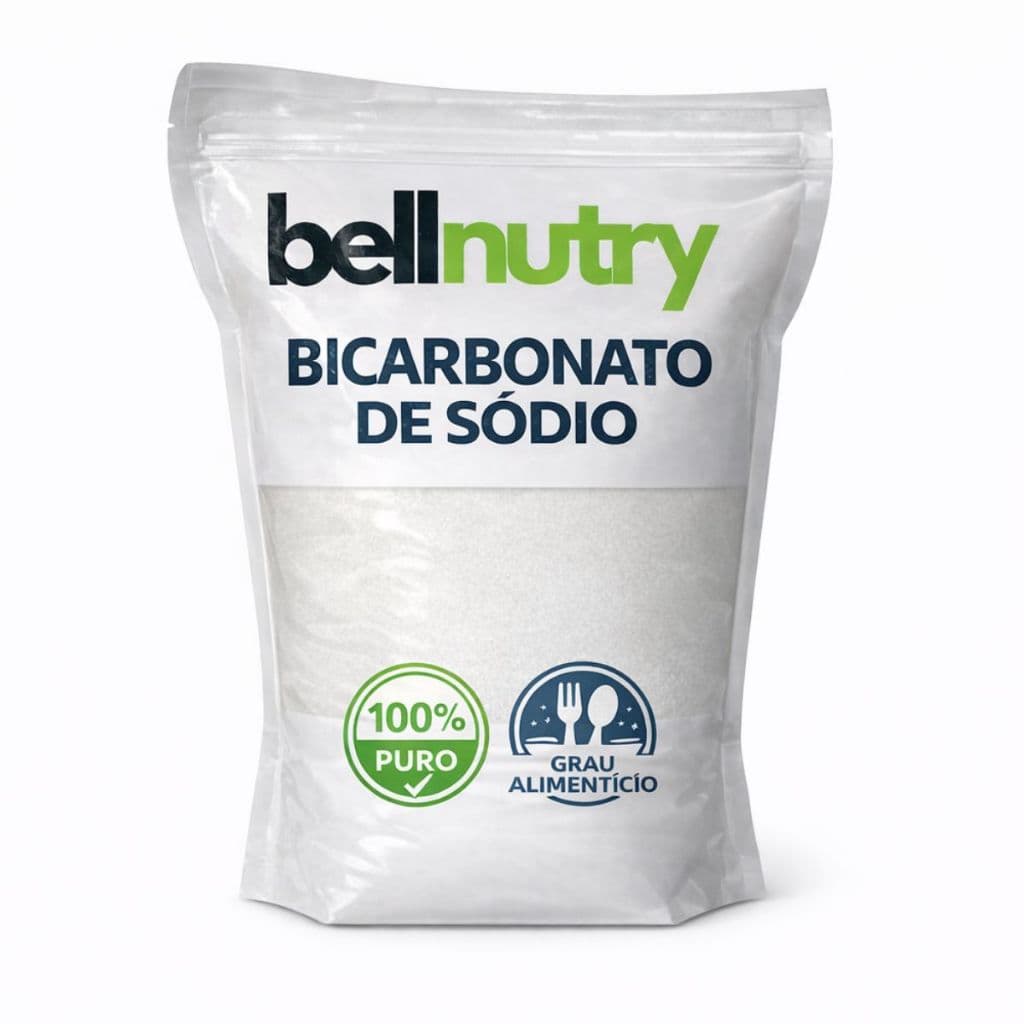Bicarbonato de Sódio 100% Puro Grau Alimentício - 100% Puro 500g A 3kg