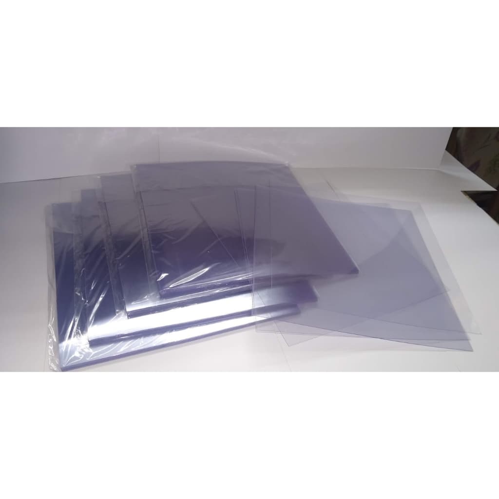 10 folhas de acetato 0,40x32,5x42,5 p/ base da silhouette