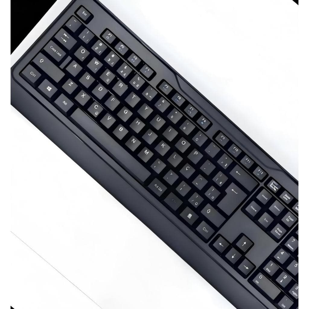 Kit Teclado e Mouse Sem Fio VT-900 2.4GHz Conexão USB Alta Precisão