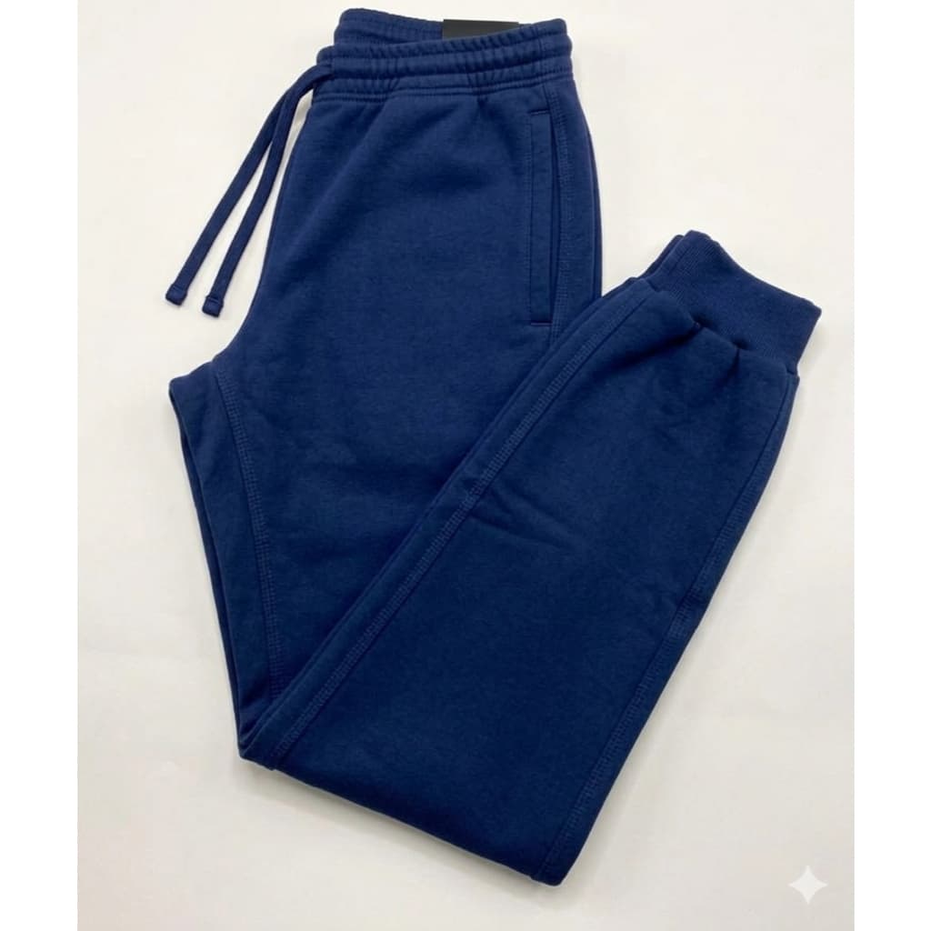 Calça Moletom Jogger Masculina Premium Flanelada Quentinha Casual Esportiva Slim Confortável Com Bolsos Laterais e Cordã