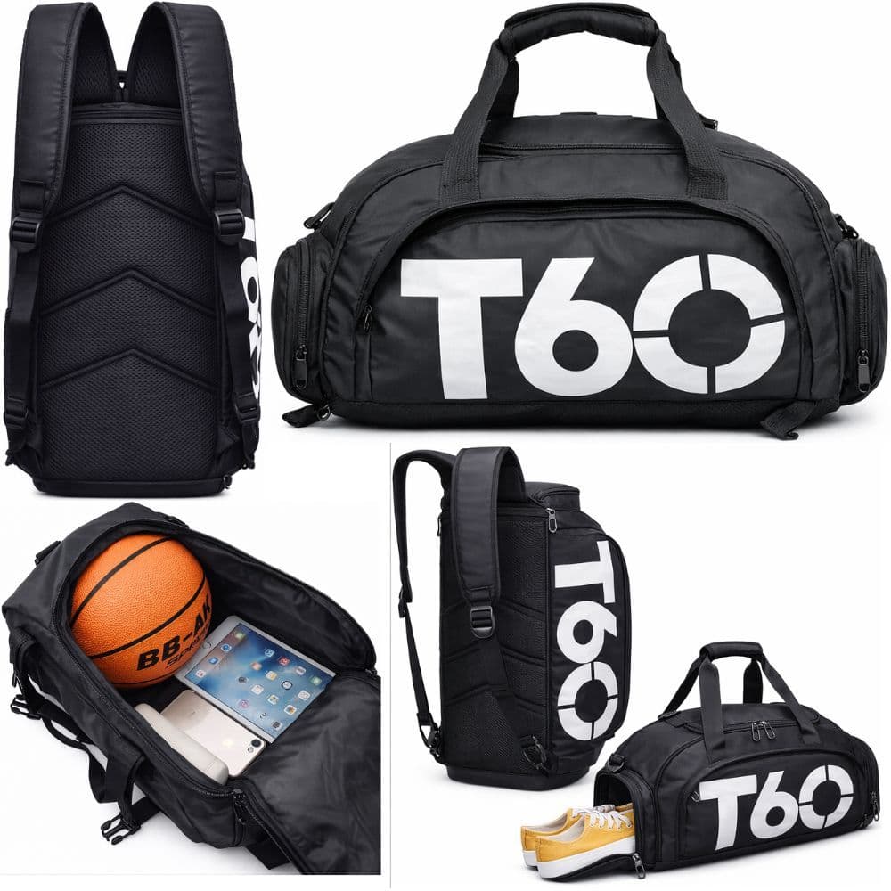 Bolsa Mala Esportiva Mochila Costa Transversal Fitness Treino Futebol Academia impermeável