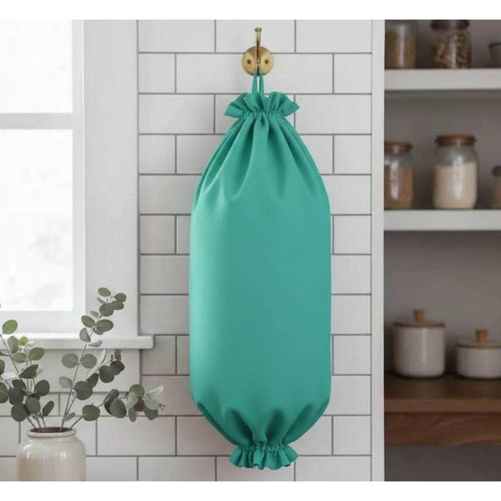 Puxa Saco de Parede Porta Sacolas Plásticas Dispenser de Sacolas Suporte para Sacolinhas Decorativo Minimalista
