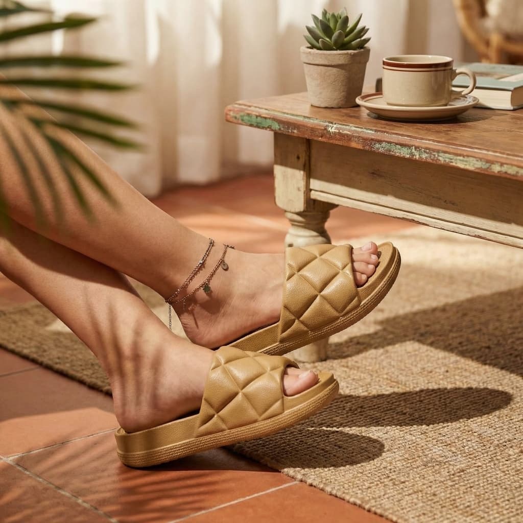 Chinelo Slide Confortável Macio Leve Antiderrapante Ideal para Casa e Dia a Dia