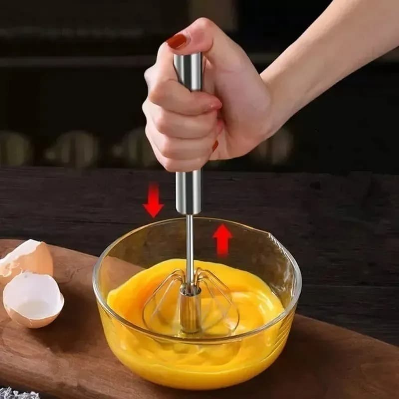 Misturador Batedor Ovos Giratório Semi Automático  Fuê