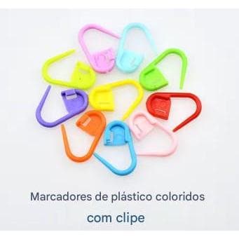 10 alfinetes pequenos de plástico, marcador de ponto de travamento, trava de crochê, marcadores bloqueio de ponto