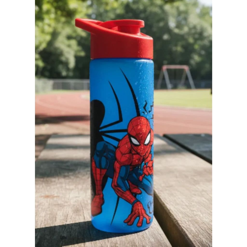 Garrafa Squeeze Infantil 700ml com Design do Homem-Aranha