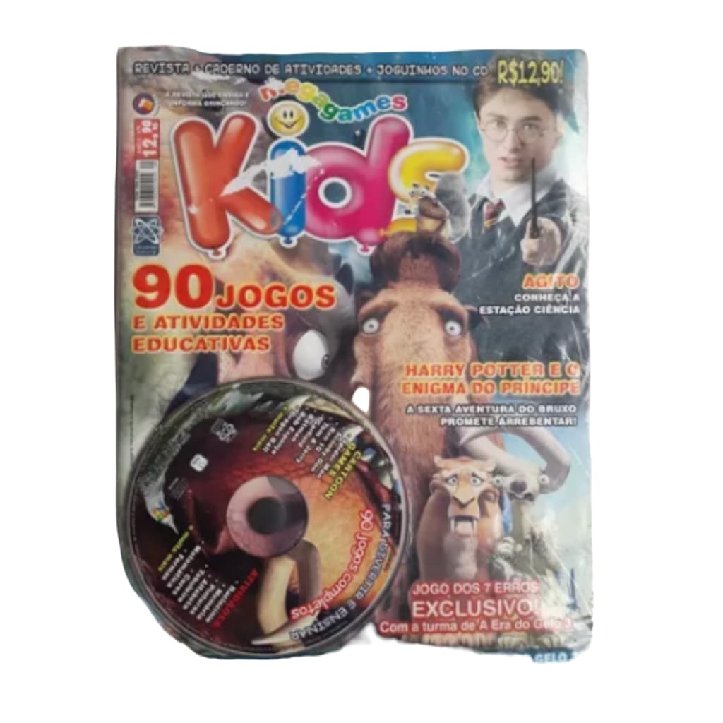 Cd De Jogos Mega Games Kids Dvs Jogos Harry Porter l94