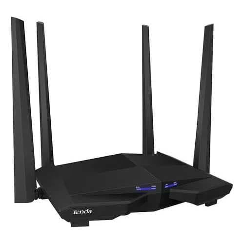 Roteador WiFi Gigabit AC1200 Dual Band Tenda AC10 4 Antenas Alta Velocidade Semi Novo