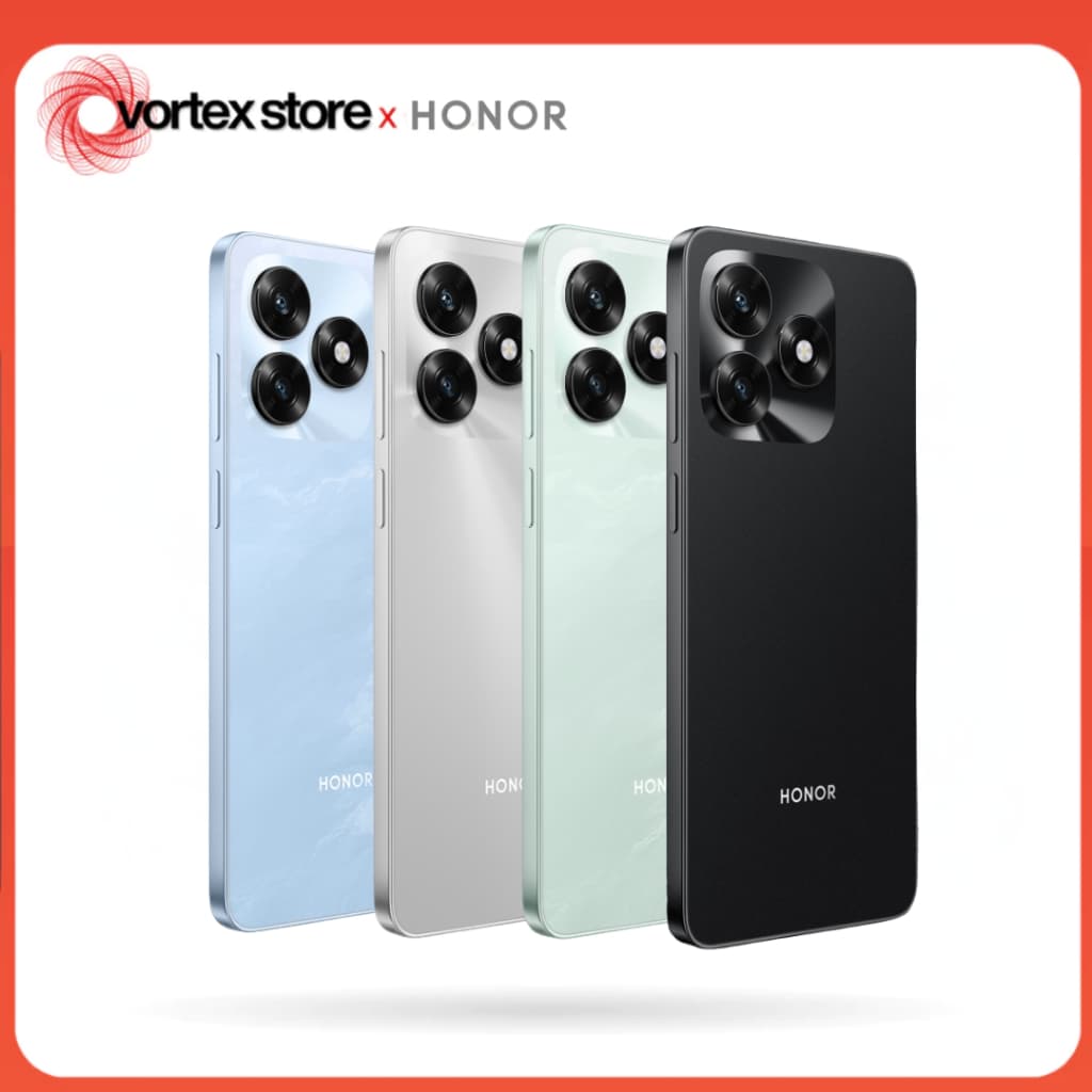 Honor X5c 4G, Processador Mediatek Hélio G81,Versão Global, 128GB e 4GB RAM, Bateria 5260 mAh