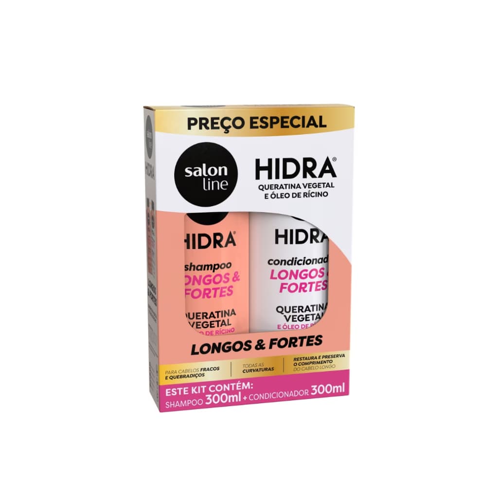 Kit Shampoo e Condicionador Hidra  300ml