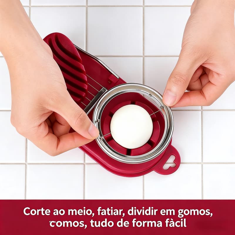Cortador De Ovos Multifuncional , Dois Em Um Para , Manteiga , Queijo , Divisor , Fatiador , 1 Peça