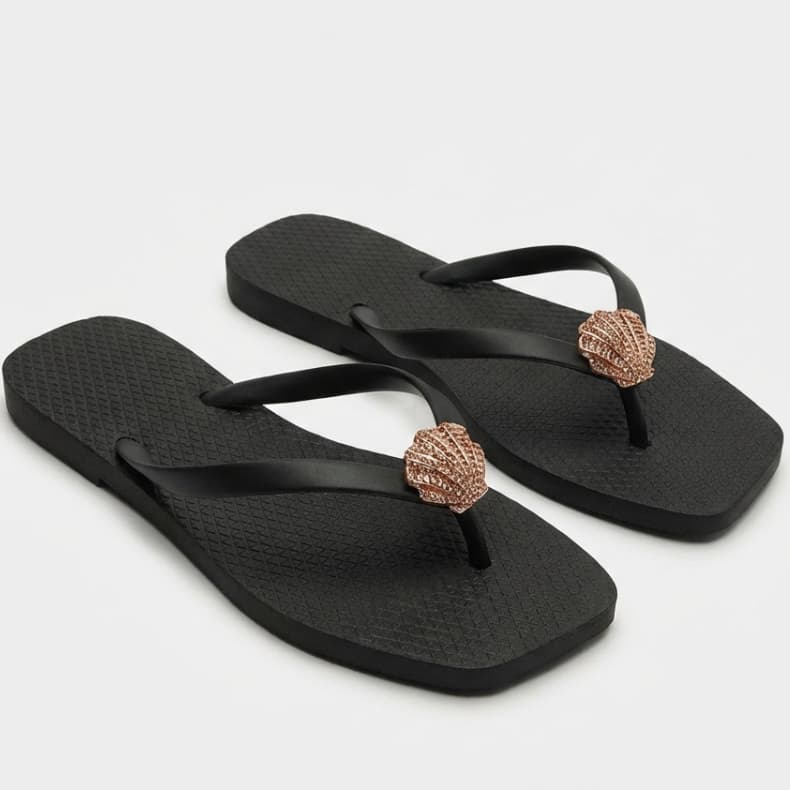 Chinelo Feminino Chinelinho Praia Casual Sandália Confortável Leve Macio Estiloso Dia a Dia