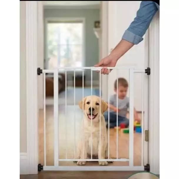 Grade de Proteção Baby-Dog Líder – Portão de Segurança para Crianças e Pets – 70cm