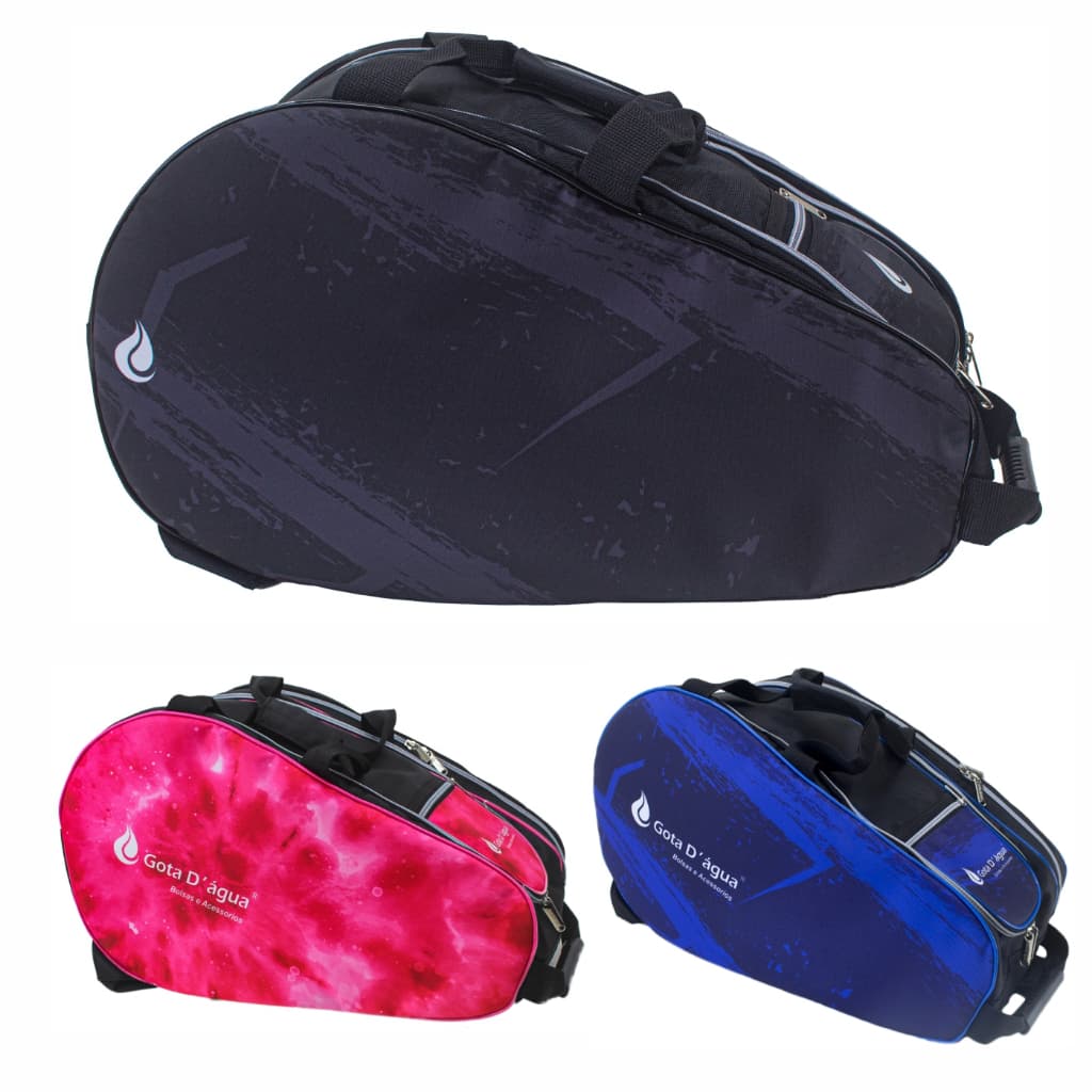 Raqueteira De Beach Tennis Bolsa Mochila Padel Praia Cores