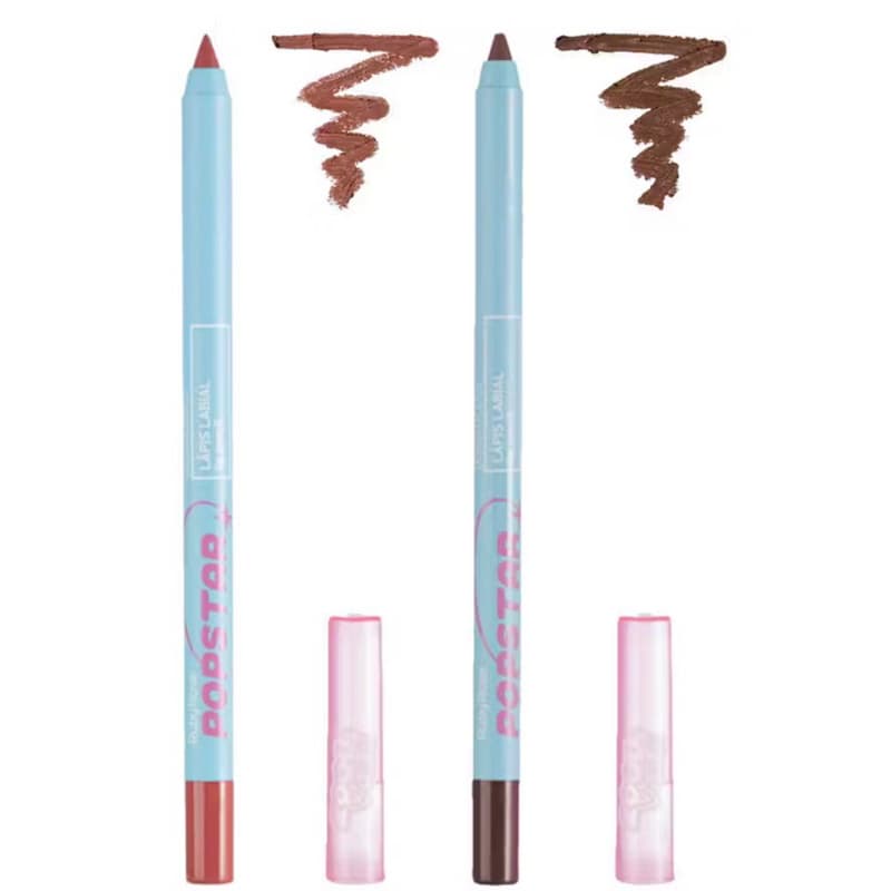Popstar Lápis Labial  lapis de boca Ruby Rose– Boca Definida + Longa Duração ✨