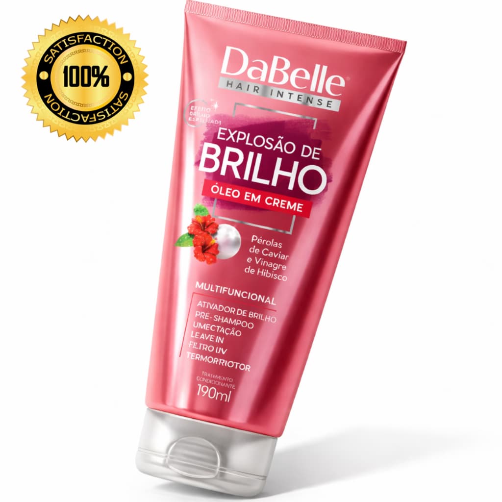 Óleo em Creme DaBelle Explosão de Brilho Hair Intense 190ml