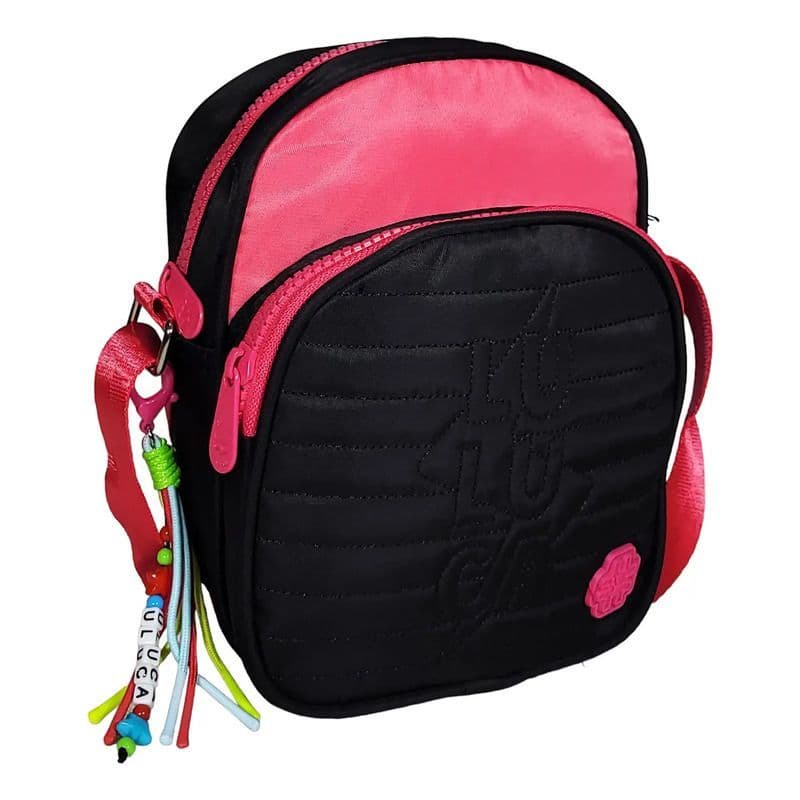 Bolsa Luluca Tiracolo Juvenil Nylon Bag Transversal LU2736