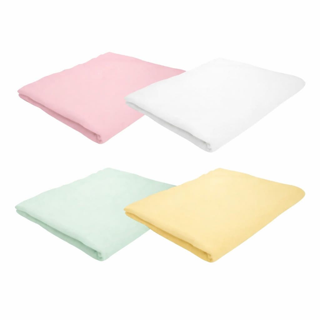 KIT 1 Lençol com Elástico para Berço Americano + Fronha brinde