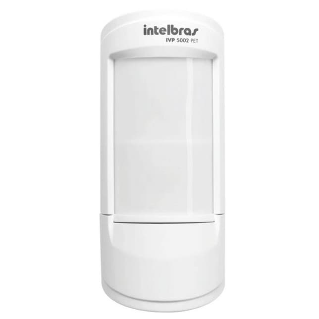 Sensor Infravermelho Semi-Externo IVP 5002 PET Intelbras Duplo PIR 35Kg