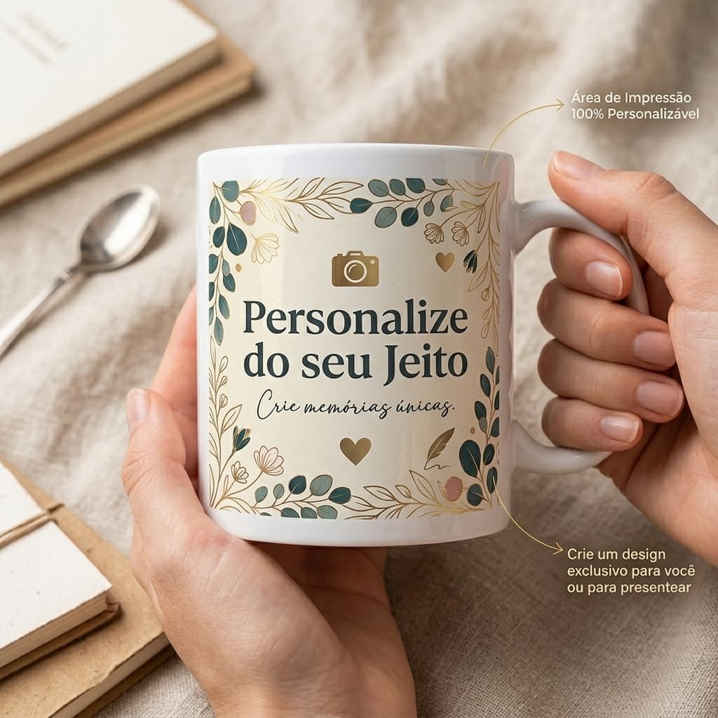 Caneca Inquebrável de Alta Qualidade – Estilo e Resistência em um só Produto! (Polímero) obs* Não é porcelana!