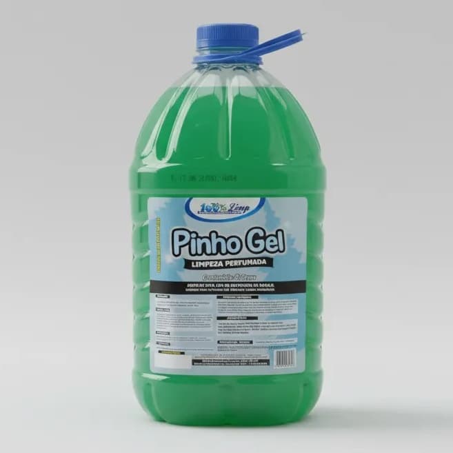 Pinho Gel Limpador Perfumado 5L – Limpeza Pesada Desengordurante Alta Performance