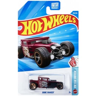Carrinho Hot Wheels Bone Shaker 2026 Lote F JJJ92 5/5