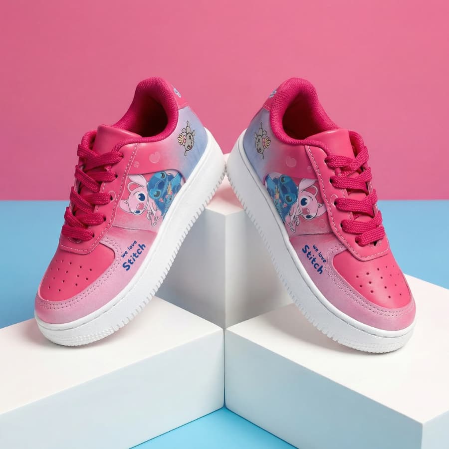 Tênis Infantil Menina Casual e Macio para a Moda Escolar