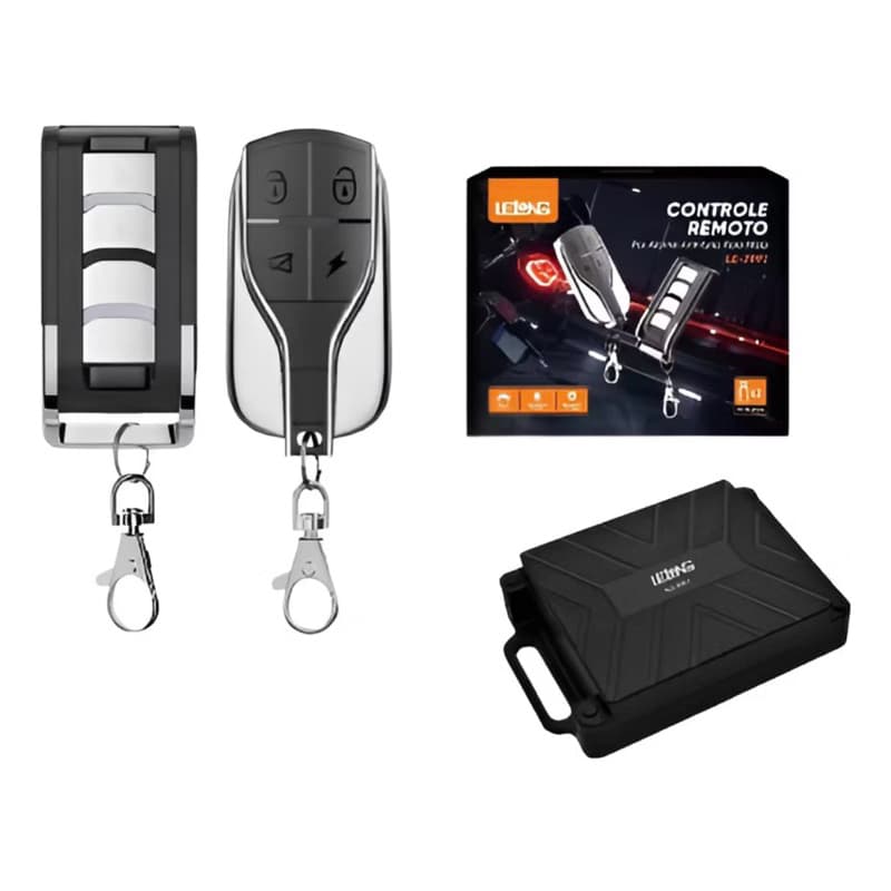 Controle Remoto Por Alarme Anti-fruto Para Moto Le-7991