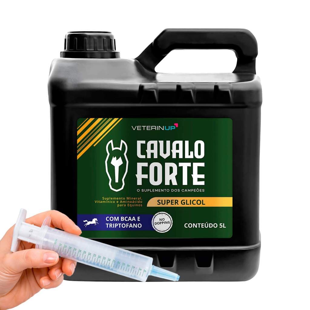 Cavalo Forte Super Glicol 5l Glicose Liquido