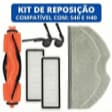 Kit Reposição Robô Aspirador Xiaomi S40 Pano Filtro Escova