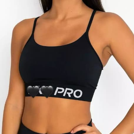Top P.R.O fit Alcinha Elástico Sem Bojo Esportivo Academia Fitness Verão