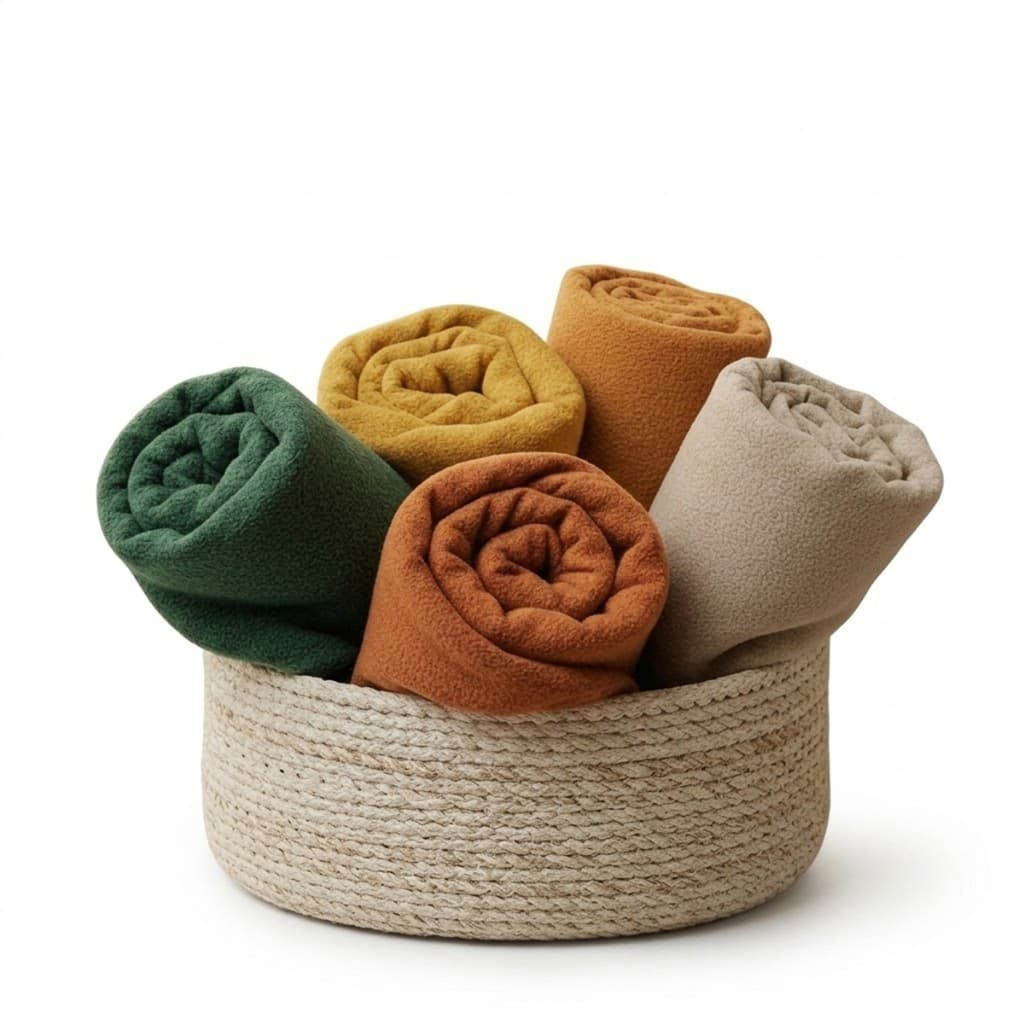 Kit 05 Mantas para Sofá e Cama de Solteiro 100% Algodão 210x110 Conforto para o seu Pet e para Você
