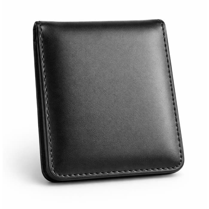 Carteira Masculina Slim Compacta Couro Sintético Porta Cartões Fina Lisa Elegante - Envio Imediato