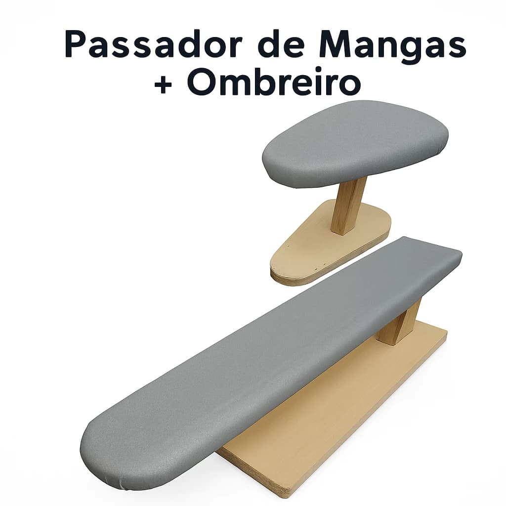 Passador De Mangas 50 Cm+ Ombreiro acessorios passadoria