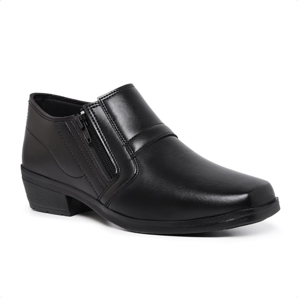 Bota Social Masculina com Zíper Botina Conforto e Elegância no Seu Dia a Dia