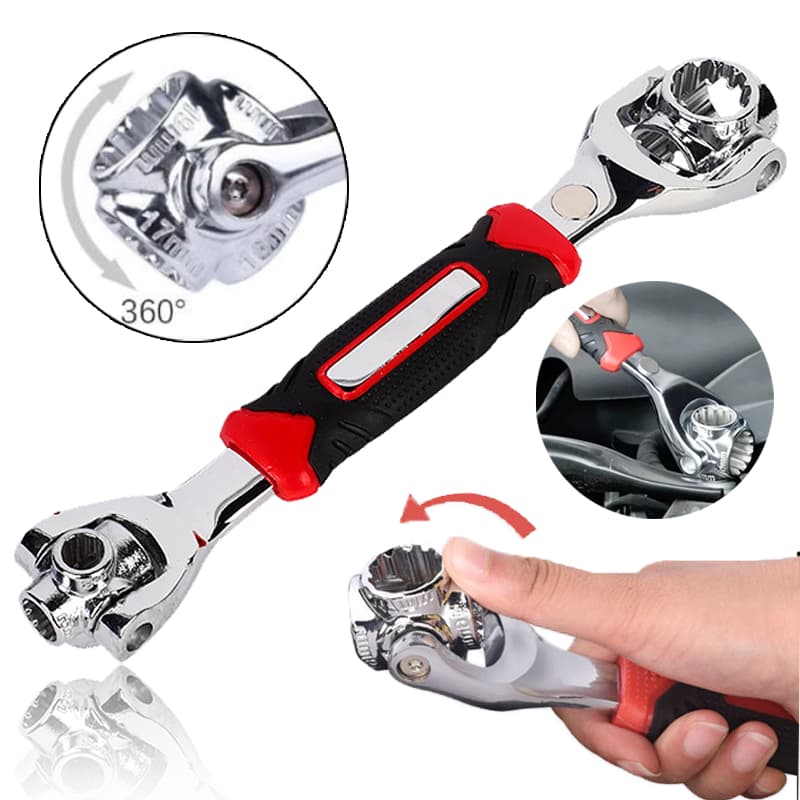 Chave Soquete 48 em 1 Universal Profissional 360° Chave Grifo Universal Soquete Profissional