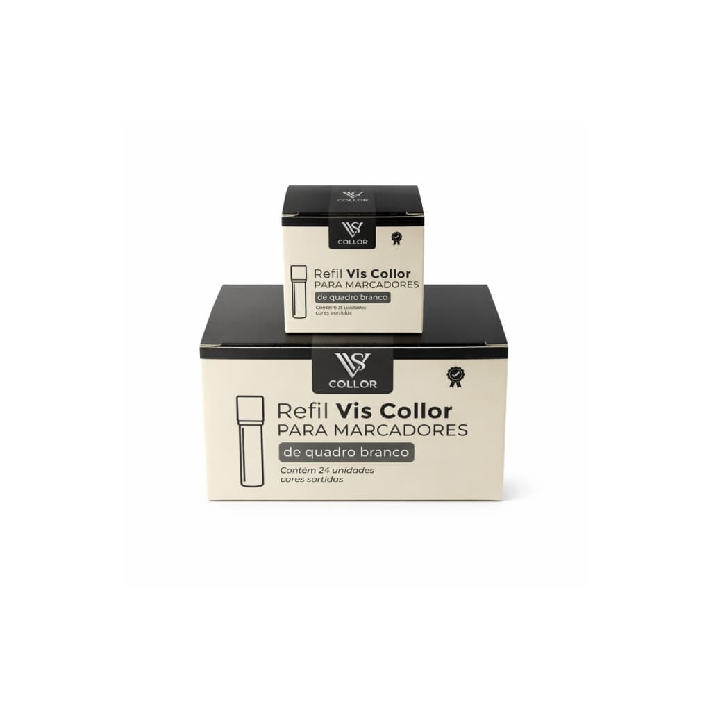 kit 30 Refil de Tinta Para Pincel De Quadro Branco > V-Board Master Diversas Cores
