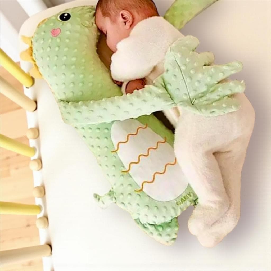 TRAVESSEIRO  BEBE PARA DORMIR COM CONTROLE E BONECO CALMANTE SEM CONTROLE