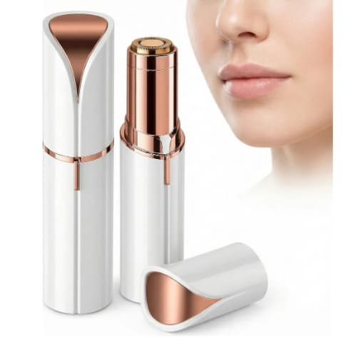 Depilador elétrico Feminino Portátil Kapbom Sem Fio Indolor Removedor de Pelos Facial Corporal