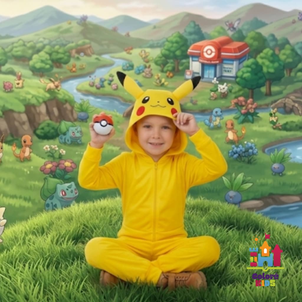 Fantasia Infantil Pikachu