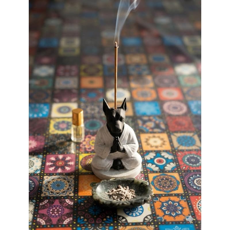 Porta incenso | Incensário de cachorro fofo