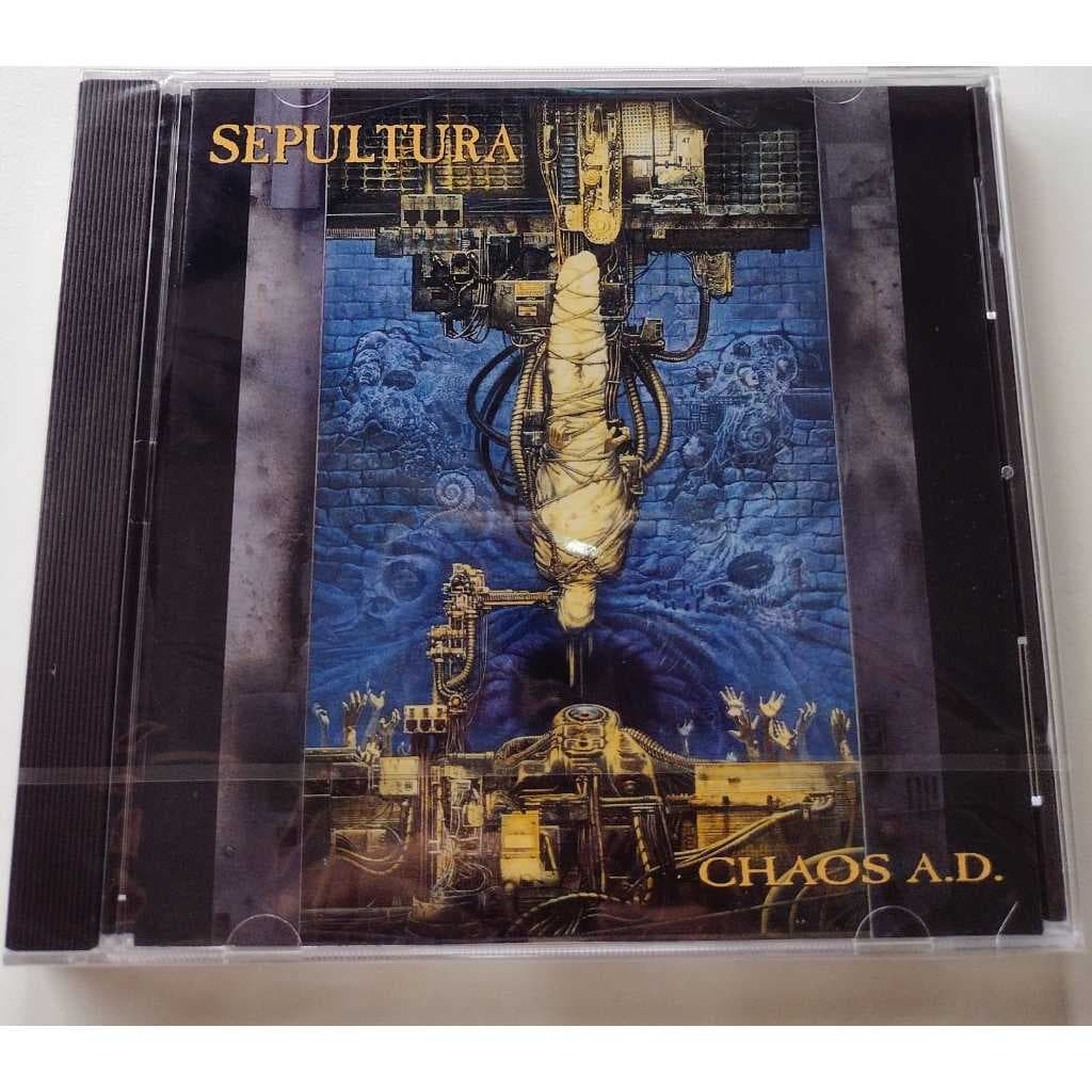 CD Sepultura - Chaos A.D. - Importado LACRADO