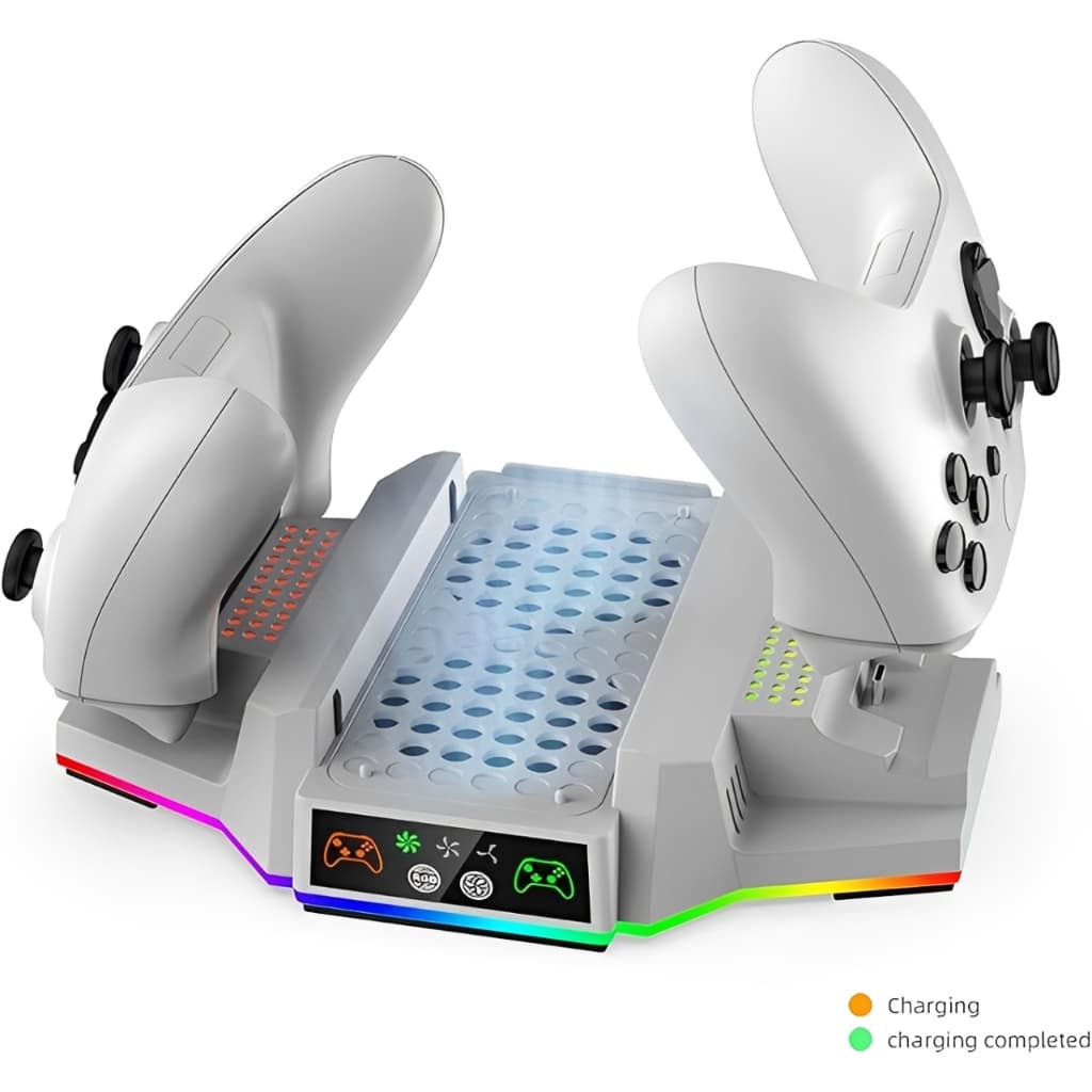 Suporte de resfriamento Cooler multifuncional Xbox Series S Com RGB