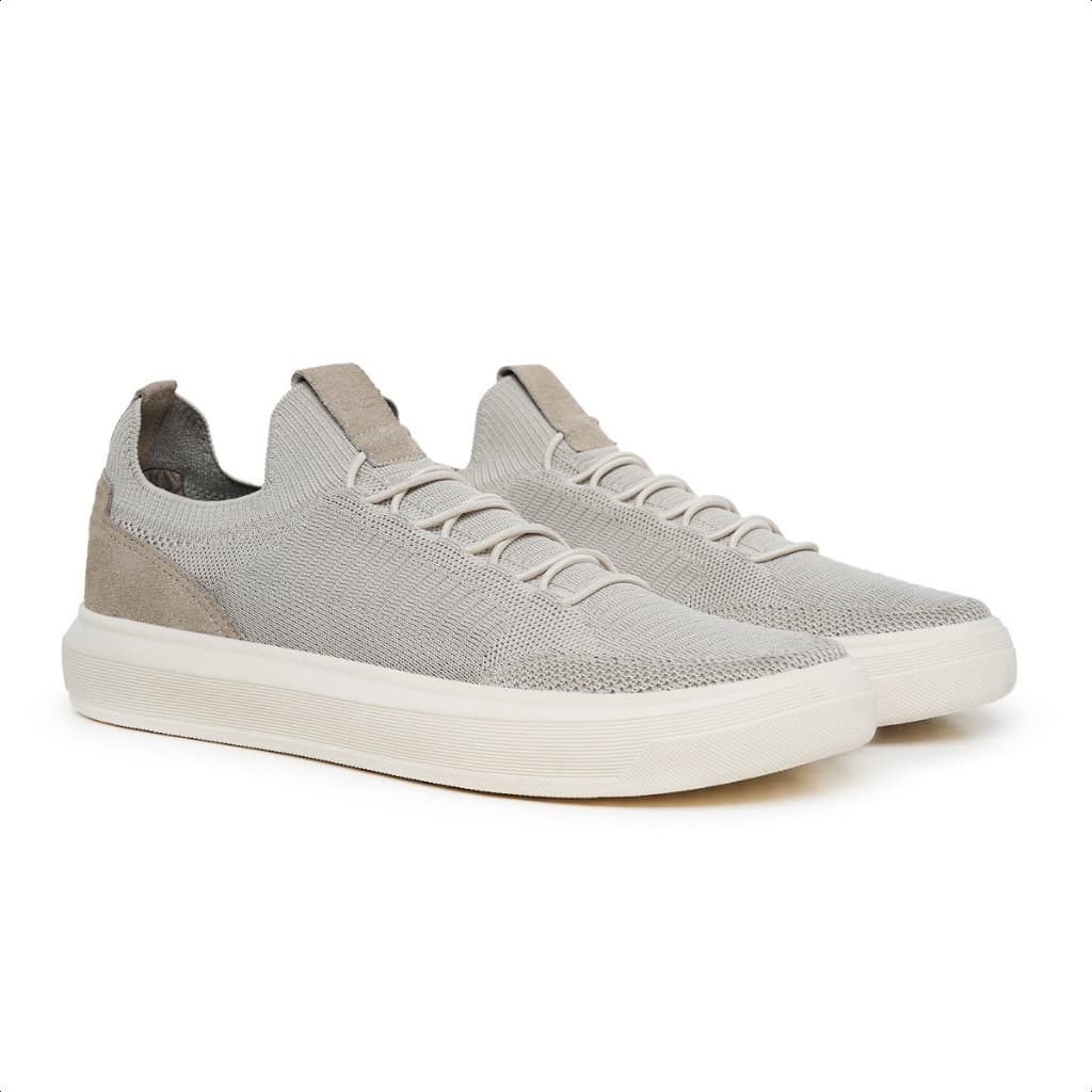 Sapatênis Calce Fácil Masculino Casual Moderno Leve Malha Knit Conforto Extremo