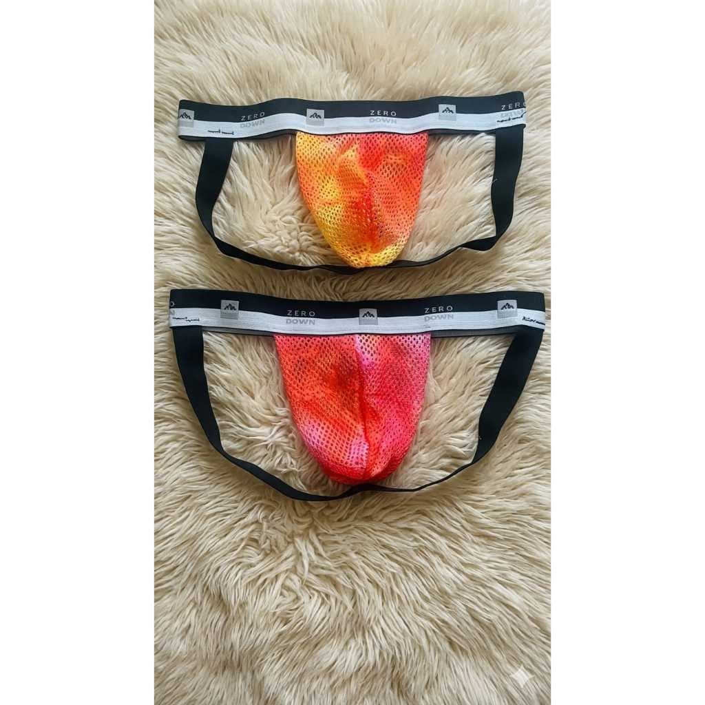 Cueca masculina Jockstrap  em Tie Dye