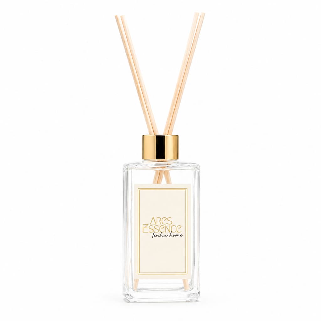 Difusor de Varetas 250ml Premium Aromatizador Ambiente Casa Luxo Alta Fixação Ares Essence