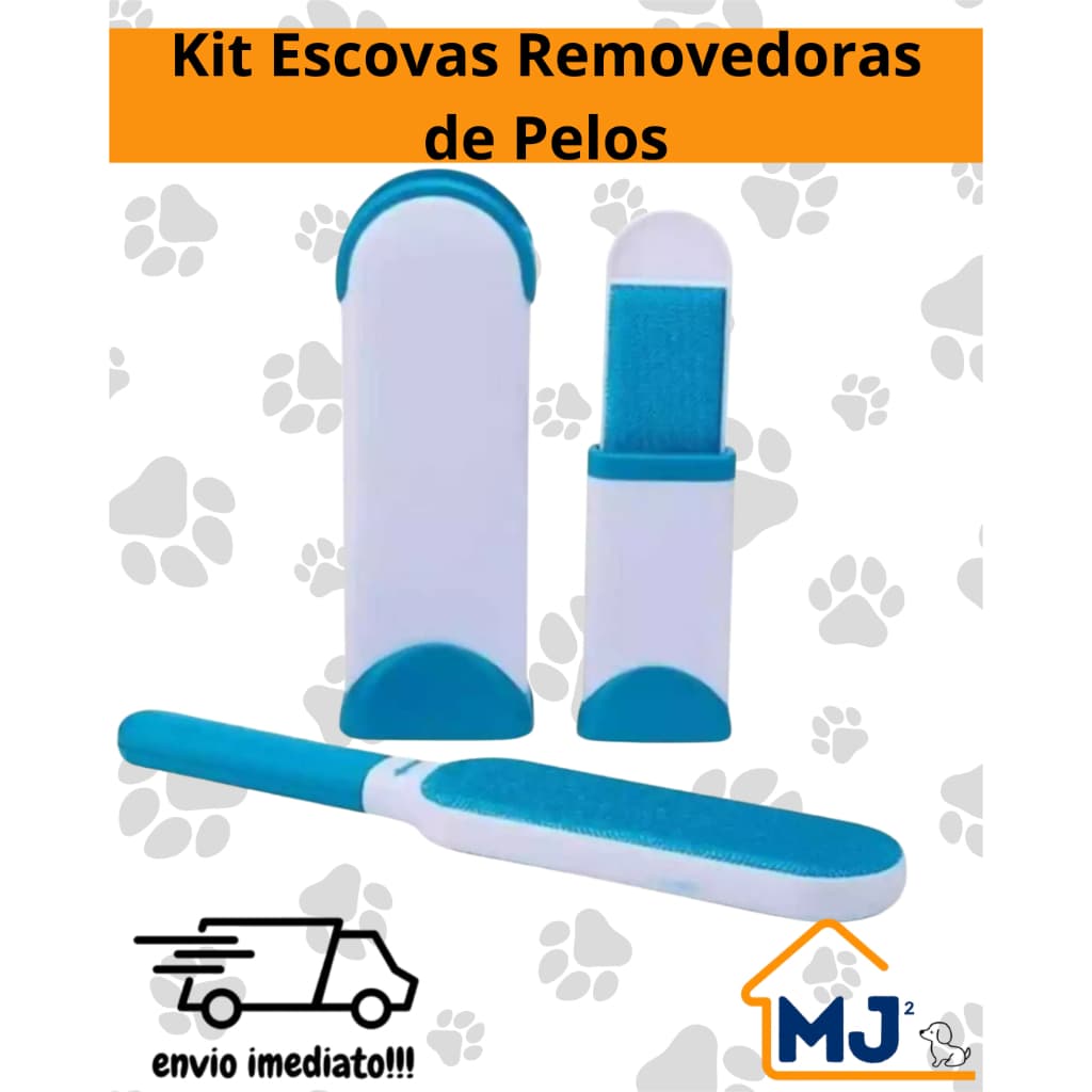 Escova Mágica Removedora Tira Pelos Pet Roupa Sofa Caes Gatos